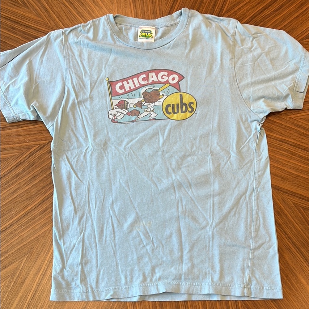 Vintage 2006 Chicago Cubs Sky Blue Tee - Moonlight Graham